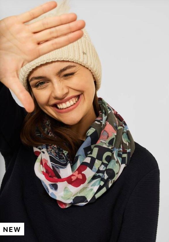 Olive print scarf hotsell
