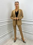 Kate &amp; Pippa Tan Giacca Trouser Suit - McMullans