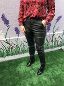 Freequent Black PVC Solve Jeans 123487 - McMullans