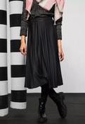 Street One Black Pleated Midi Skirt 361203 - McMullans