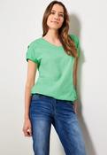 Cecil Green Cold Shoulder Top 320028 - McMullans image