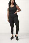 Fransa Plus Black Zalin Trousers 20612076 - McMullans image