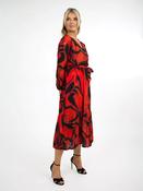 Kate &amp; Pippa Pink Print Boho Dress - McMullans image