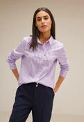 Street One Lilac Stripe Shirt 344282 - McMullans