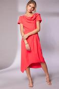 Kate Cooper Chilli Drape Neck Dress 24112 - McMullans