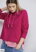 Cecil Pink Layered Sweatshirt 302724 - McMullans
