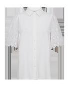 Freequent White Lara Shirt 203792 - McMullans image