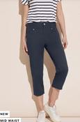 Street One Navy Yulius 22” Jeans 377580 - McMullans image