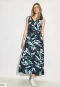 Cecil Green Print AOP Maxi Dress 144111 - McMullans image