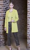 Kate Cooper Lime Single Breast Coat KCAW24159 - McMullans image