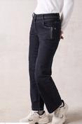 Cecil Rinsed 30” Neele Zip Jeans 378081 - McMullans image