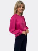 Kate &amp; Pippa Pink Sateen Tara Top - McMullans image
