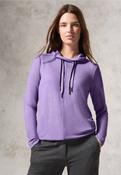 Cecil Lilac Cosy Cowl Neck Top 322387 - McMullans image