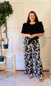 Hailys Nia Print Wide Leg Trousers - McMullans