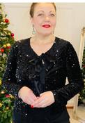 Sequins Bow Tie Jacket - McMullans