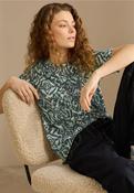 Cecil Khaki Burnout Top 322935 - McMullans image