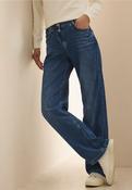 Cecil Mid Blue Neele Lyocell 30” Jeans 378648 - McMullans image