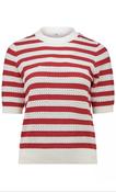 Hailys Red Stripe Rhea Jumper FaYa-2406006 - McMullans
