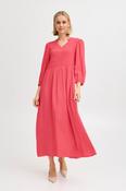 Fransa Coral Lalu Maxi Dress 20613512 - McMullans image
