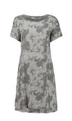Zabaione Khaki Print Taleaa Linen Dress 142048 - McMullans image
