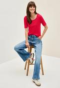 Cecil Red Lena Tee Shirt 317515 - McMullans