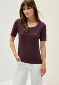 Cecil Mulberry Lena Tee Shirt 317515 - McMullans