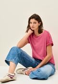 Cecil Red Button Shoulder Tee Shirt 324365 - McMullans image