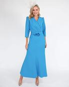 Cassandra Royal Blue Ola Dress C264 - McMullans