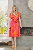 Kate Cooper Pink &amp; Red Blurred Dress KCS25159 - McMullans image