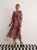 Wine Print Magic Dress - McMullans image