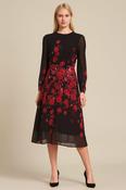 Suin Red Floral Dress MA811811 - McMullans image