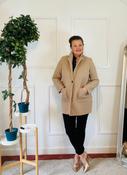Zabaione Biscuit Teddy Ria Coat 1650071 - McMullans