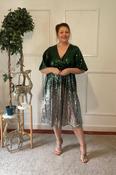 Shadow Green to Silver Sequins 51338 - McMullans