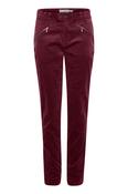 Fransa Plum Tean Tessa 32" Cord Trousers 20617001 - McMullans