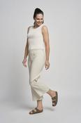Pinns Ecru Wide Leg Trousers 638C - McMullans image