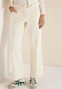 Cecil Beige Neele Patch 28" Trousers 380588 - McMullans image