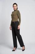 Pinns 600T Black Wide Leg Diamante trousers - McMullans
