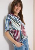 Cecil Print AOP Tee Shirt Hoody 325305 - McMullans image