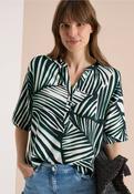 Cecil Print Split Neck Blouse 346620 - McMullans image