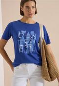 Cecil Blue Desert T Shirt 325586 - McMullans