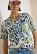 Cecil Beige Print AOS Tunic Top 325595 - McMullans image