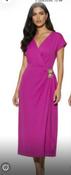 Emi Magenta Dress Z616 - McMullans image