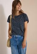 Cecil Olive Leopard Print Top 325680 - McMullans image