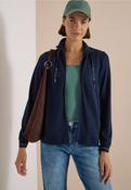 Cecil Navy Stand Up Collar Jacket 325691 - McMullans image