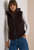 Cecil Brown Teddy Body Warmer 220319 - McMullans
