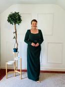 Carla Ruiz Forest Green Maxi Dress 53045 - McMullans