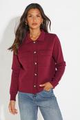 Kate &amp; Pippa Plum Dani Cardi O/S - McMullans
