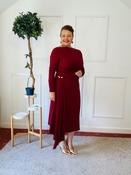 Carla Ruiz Wine Dress 53005 - McMullans
