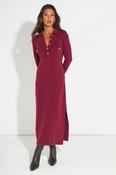 Kate and Pippa Plum Payton Dress - McMullans