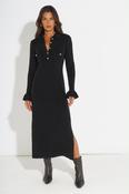 Kate and Pippa Black Payton Dress - McMullans
